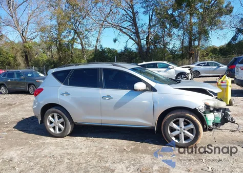 2009 Nissan Murano Sl z USA, uszkodzony, nr VIN JN8AZ18U19W026841